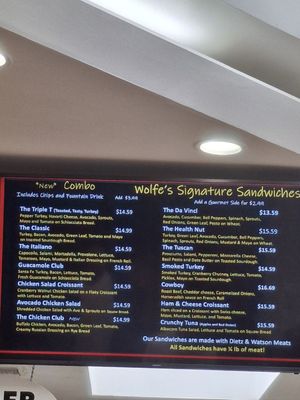 Menu photo 4 Wolfe's Market Claremont, CA Menu photo 4 Wolfe's Market Claremont, CA