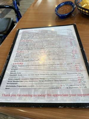 Menu photo 2 La Chilanguita Mexican Restaurant Clearlake, CA Menu photo 2 La Chilanguita Mexican Restaurant Clearlake, CA
