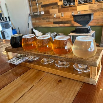 Delta Borne Brewing - Beer flight - Breweries Near Me - North Highlands, California
