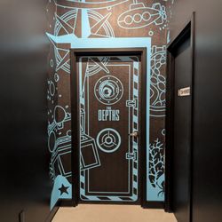 The Escape Game - Cute door decor for the Depths - 2/2025