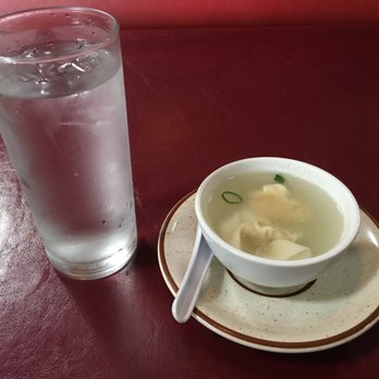 Tea Garden Cafe - Soup included with lunch special. Wonton. - Chinese Near Me - Eureka, California