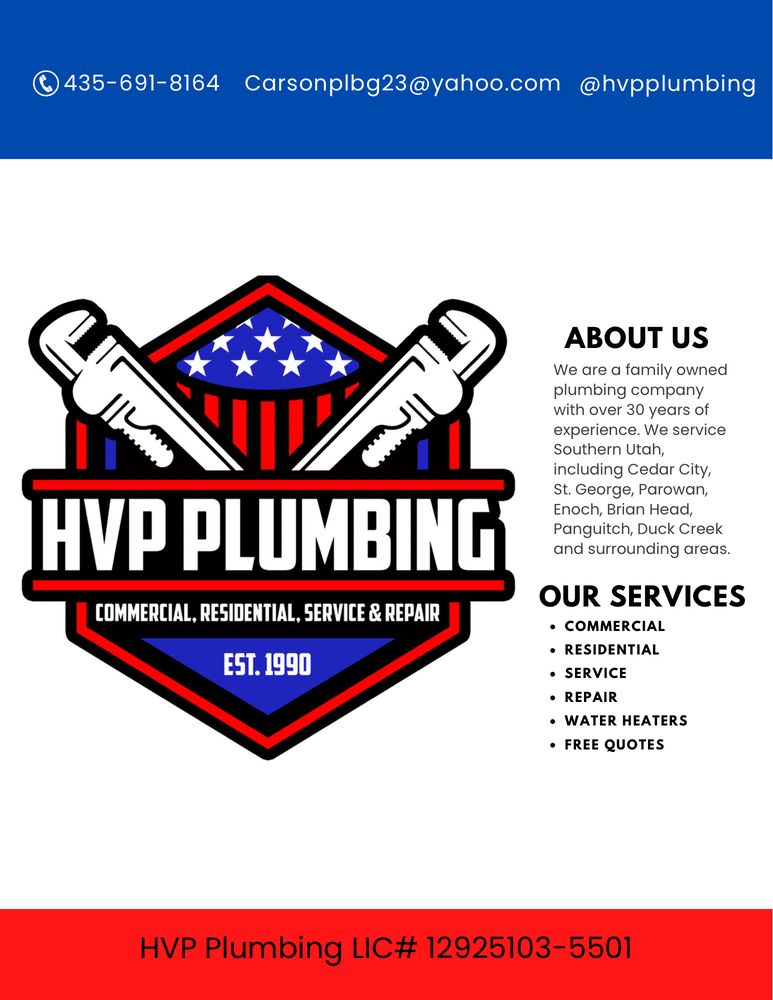 Slide of HVP Plumbing