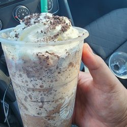 Starbucks - Doesn't taste like it's supposed to. Disappointing waiting so long in store.