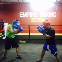 Empire Boxing - Whether you're a weekend warrior or an up and coming fighter... empire got you covered. (Me on the left)