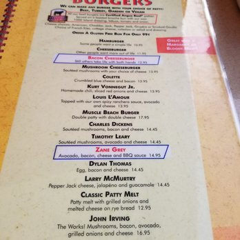 Sidewalk Cafe - Burgers - Tacos Near Me - Venice, California