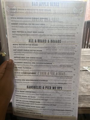 Menu photo 2 Bad Apple Downtown Watertown, NY