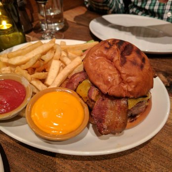 Nopa - Grass fed burger with bacon - New American Near Me - San Francisco, California Nopa - Grass fed burger with bacon - New American Near Me - San Francisco, California