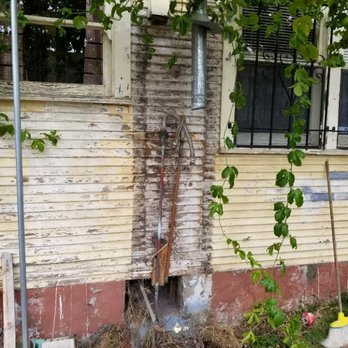 JC Plumbing Green - Old space where water heater was - Plumbing Near Me - La Mesa, California