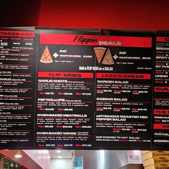 Flippin' Pizza - Menu - Pizza Near Me - Bethesda, Maryland