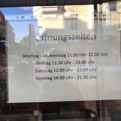 Beef Club - Öffnungszeiten