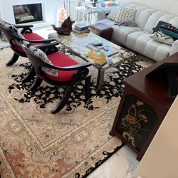 OC Rug Liquidators - Persian Tabriz Wool with Silk Highlights