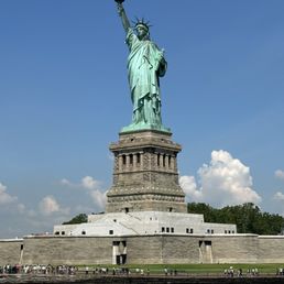Statue of Liberty as seen from Starship boat tour Statue of Liberty as seen from Starship boat tour