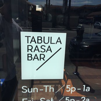 Tabula Rasa Bar - Bar hours - Wine Bars Near Me - Los Angeles, California Tabula Rasa Bar - Bar hours - Wine Bars Near Me - Los Angeles, California