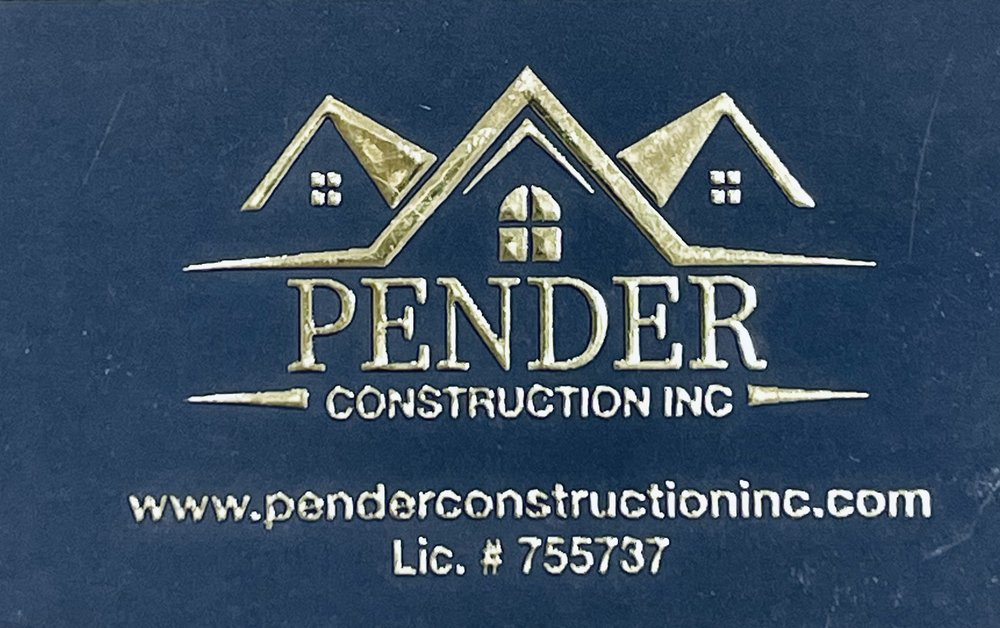 Slide of Pender Construction