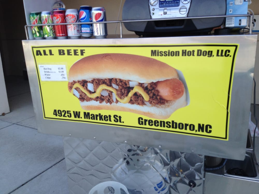 MISSION HOT DOG Updated October 2024 4925 W Market St, Greensboro