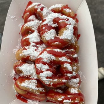 BittieBitez Mini-Donuts - Strawberry Avalanche - Donuts Near Me BittieBitez Mini-Donuts - Strawberry Avalanche - Donuts Near Me