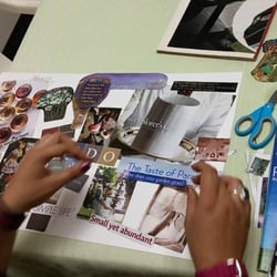 CovenTree Books and Gifts - One of our many fun crafty classes - this one is making your own Vision Board