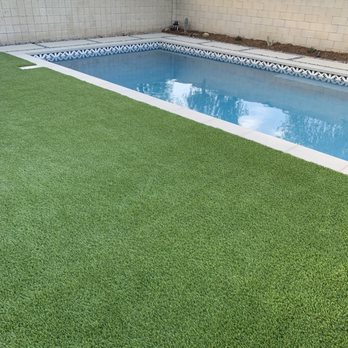 Sea Breeze Landscaping Construction - Pool and turf - Landscaping Near Me - Orange, California
