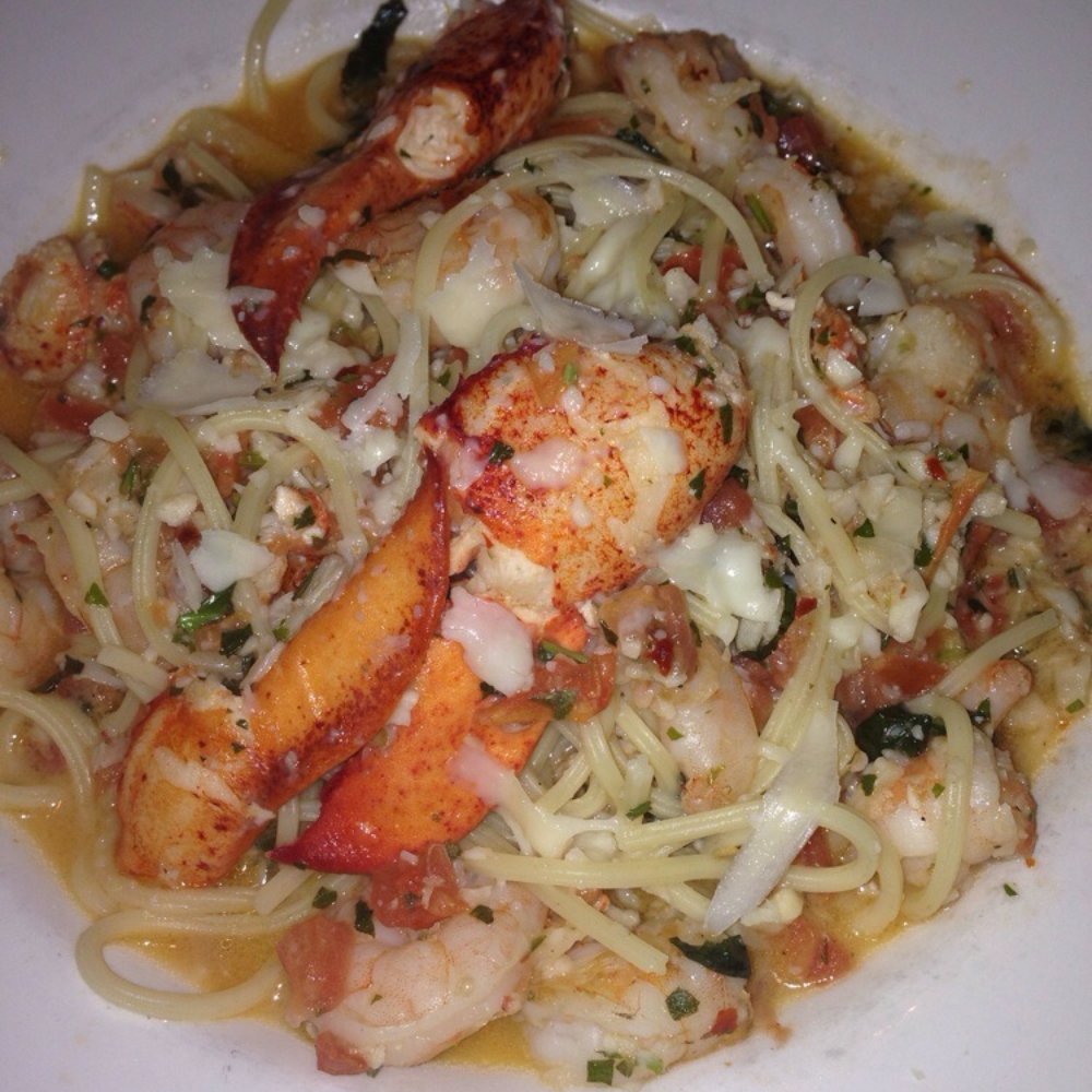Borrelli's - Lobster and shrimp scampi. So delish!! Doggy bagged it for lunch the next day and was even better! - Italian Near Me - East Meadow, New York Borrelli's - Lobster and shrimp scampi. So delish!! Doggy bagged it for lunch the next day and was even better! - Italian Near Me - East Meadow, New York