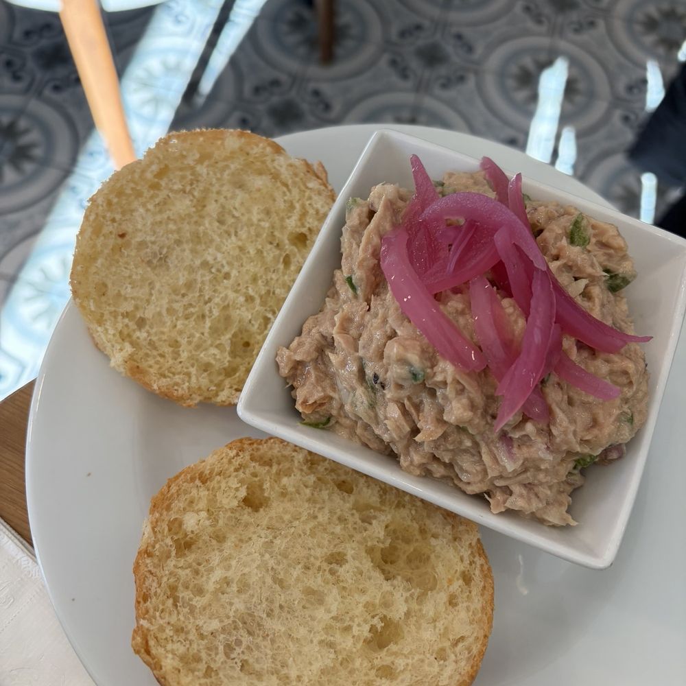 Purple Waves - tuna salad, brioche - Cafes Near Me - New York, New York Purple Waves - tuna salad, brioche - Cafes Near Me - New York, New York