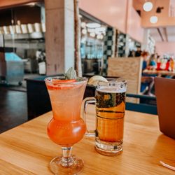 Tataco - Watermelon Mojito and a Pacifico