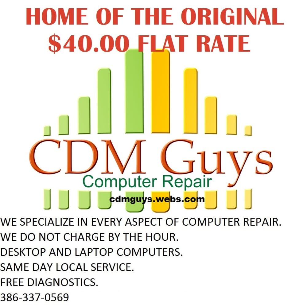 CDMGUYS COMPUTER REPAIR Updated April 2025 1265 Aqurius Ave, DeLand