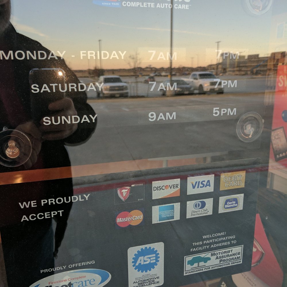 Firestone Complete Auto Care - Hours - Auto Repair Near Me - Fort Worth, Texas Firestone Complete Auto Care - Hours - Auto Repair Near Me - Fort Worth, Texas