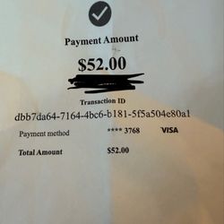 Sierra Dental Group - Receipt for an exam that wasn't necessary, but they do it to get more money out of their patients.