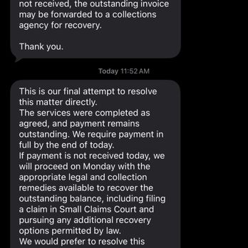 IKI Pest Control - Owner threatens me to court after cancelling on second session for a 2 session treatment if I don't pay for the FAILED first treatment. - Pest Control Near Me - San Diego, California IKI Pest Control - Owner threatens me to court after cancelling on second session for a 2 session treatment if I don't pay for the FAILED first treatment. - Pest Control Near Me - San Diego, California