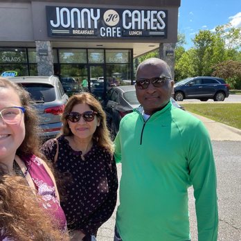 Jonny Cakes Cafe - In parking lot after Brunch. - Breakfast & Brunch Near Me - Troy, Michigan