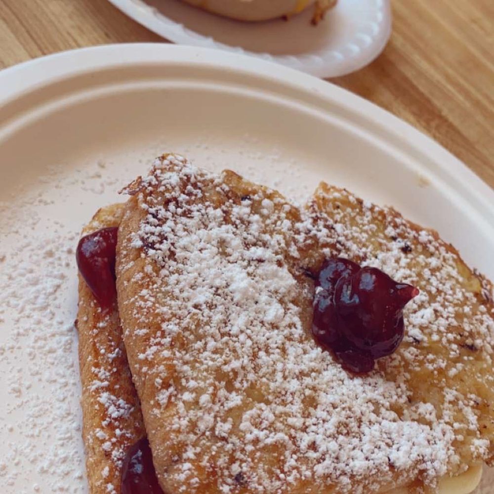 Cross Caffe - Breakfast Sandwich and stuffed French toast! - Coffee & Tea Near Me - Strasburg, Ohio