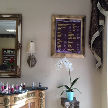 Eloquent Nails - List of their services.  Framed beautifully! - Nail Salons Near Me - Concord, North Carolina
