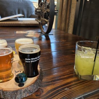 Cobblehaus At The Falls - Beer flight & seasonal drink - Breweries Near Me - Mercer, Pennsylvania Cobblehaus At The Falls - Beer flight & seasonal drink - Breweries Near Me - Mercer, Pennsylvania