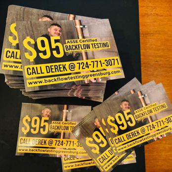 Sewer & Drain Specialist - $95 backflow testing postcards - Backflow Services Near Me - Mt Pleasant, Pennsylvania Sewer & Drain Specialist - $95 backflow testing postcards - Backflow Services Near Me - Mt Pleasant, Pennsylvania