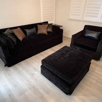 Artisan Interiors - New upholstered slipcover with downfill added for restoration hardware set - Furniture Reupholstery Near Me - Sacramento, California Artisan Interiors - New upholstered slipcover with downfill added for restoration hardware set - Furniture Reupholstery Near Me - Sacramento, California