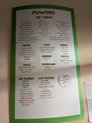 Menu photo 3 Lizzy's Homemade Ice Cream Waltham, MA Menu photo 3 Lizzy's Homemade Ice Cream Waltham, MA