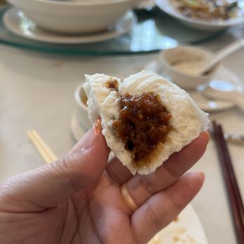 Kirin Seafood Restaurant - inside of charsiu bun - Seafood Near Me - Richmond, British Columbia Kirin Seafood Restaurant - inside of charsiu bun - Seafood Near Me - Richmond, British Columbia