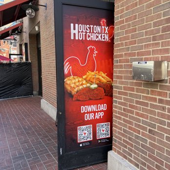 Houston TX Hot Chicken - Exterior Signage - Chicken Shop Near Me - San Diego, California