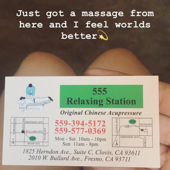 555 Relaxing Station - Massage Therapy Near Me - Fresno, California 555 Relaxing Station - Massage Therapy Near Me - Fresno, California