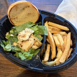 Shrimp Basket - Grouper Sandwich