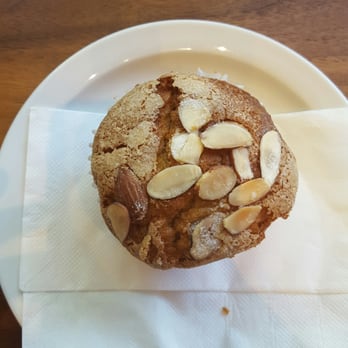 Temple Coffee - Raspberry Almond Muffin [vegan] - Coffee & Tea Near Me - Sacramento, California