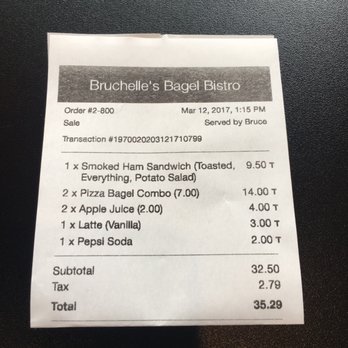 Bruchelle's Bagel Bistro - $35 for bagels?! Good Lord. - Bagels Near Me - Covington, Washington