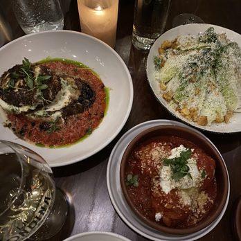 La Mondina - Eggplant fritta, meatballs, caesar salad - Italian Near Me - Brielle, New Jersey La Mondina - Eggplant fritta, meatballs, caesar salad - Italian Near Me - Brielle, New Jersey