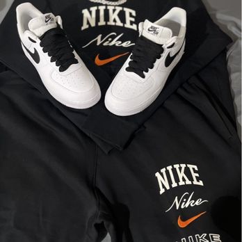 nike air force 1 black shoe palace