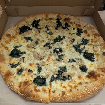 Metro Pizza - @endoedibles on Instagram 06/14/2025 Pantheon Pizza - Garlic Cream Sauce, Mozzarella Cheese, Chicken, Spinach, Feta Cheese - Pizza Near Me - Las Vegas, Nevada Metro Pizza - @endoedibles on Instagram 06/14/2025 Pantheon Pizza - Garlic Cream Sauce, Mozzarella Cheese, Chicken, Spinach, Feta Cheese - Pizza Near Me - Las Vegas, Nevada