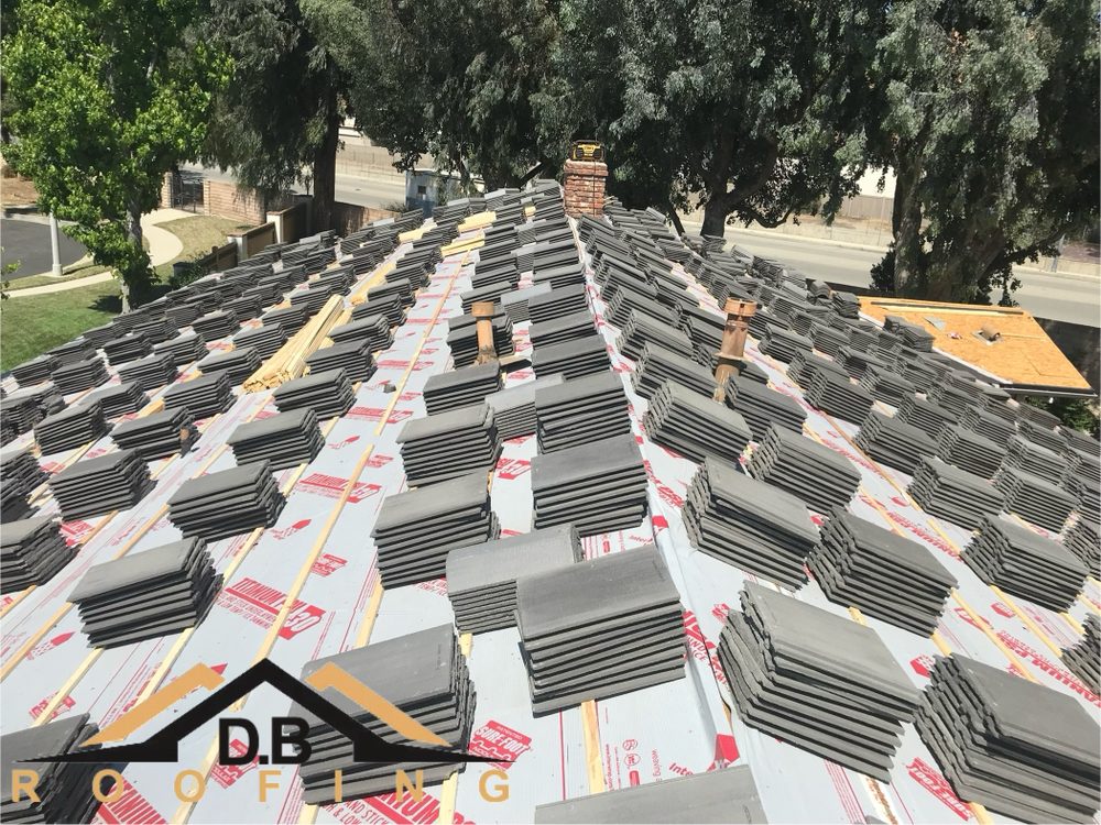 Slide of D.B Roofing