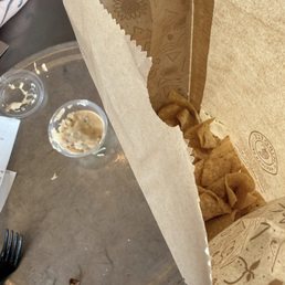 $4.50 worth of chips and queso