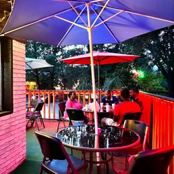 G&G Eat in & Takeout - Mood lighting on the wrap around patio