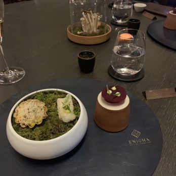 Enigma - First course with Rose - Modern European Near Me - Toronto, Ontario