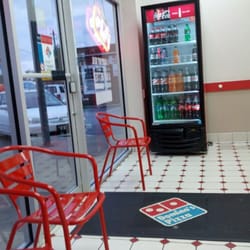 Domino's Pizza - Waiting area.